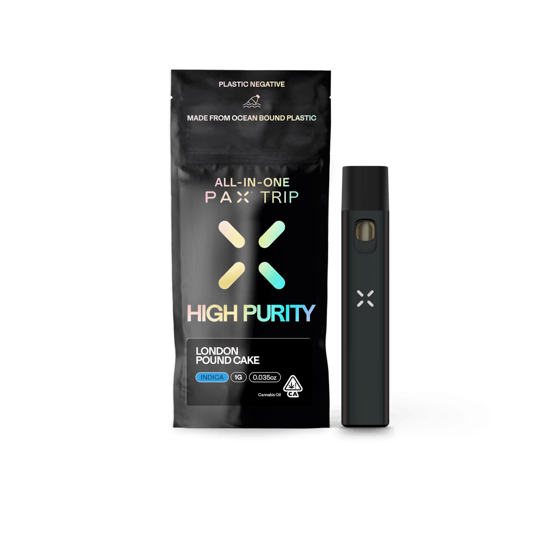 London Pound Cake High Purity THC AIO 1g